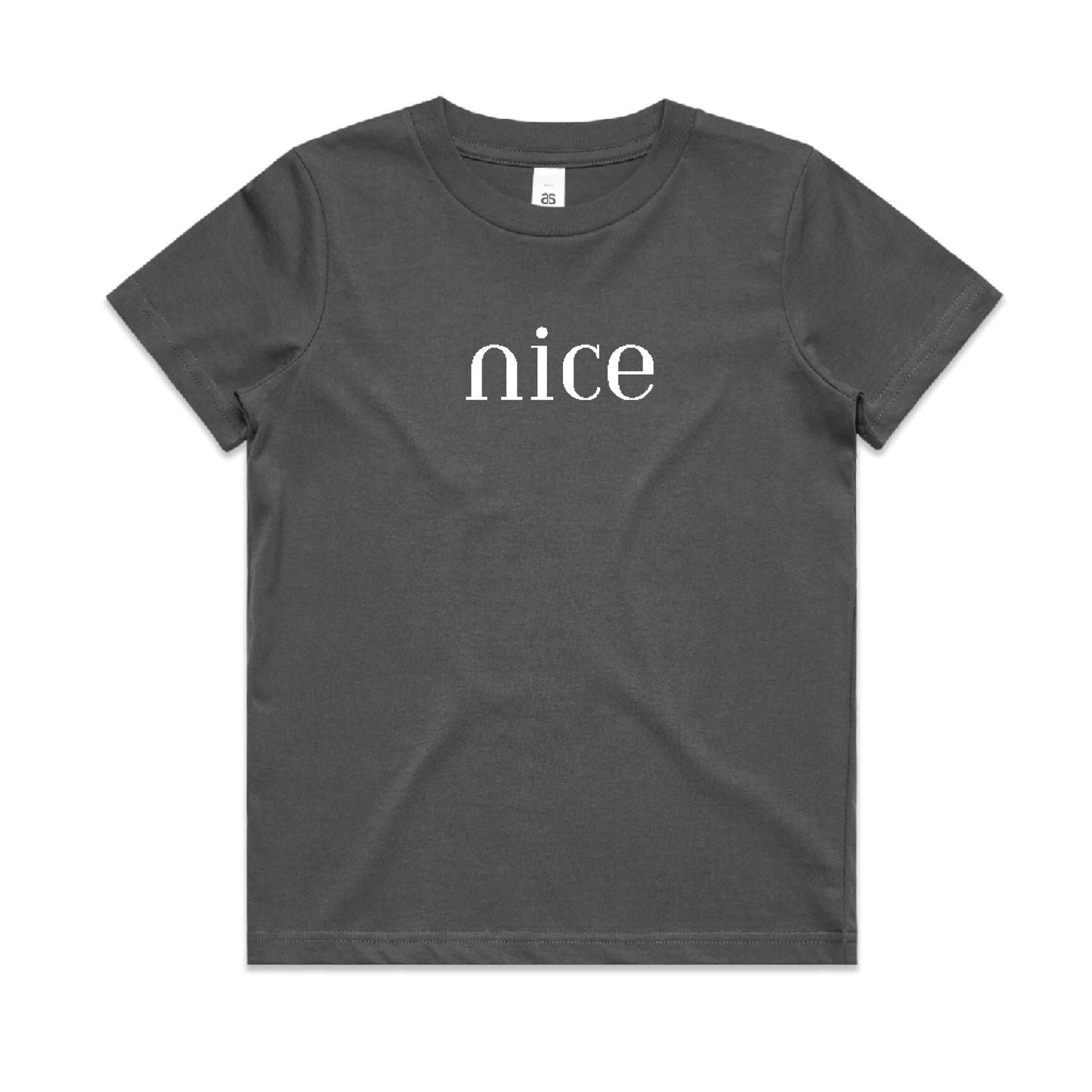 Kids Charcoal T Nice