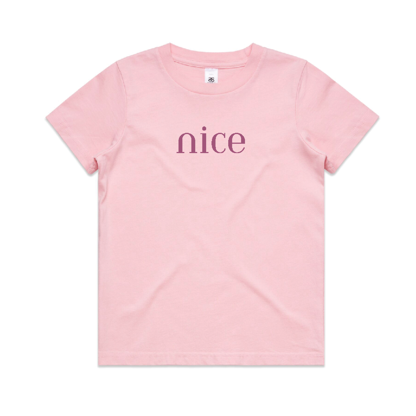 Kids Pink T Nice